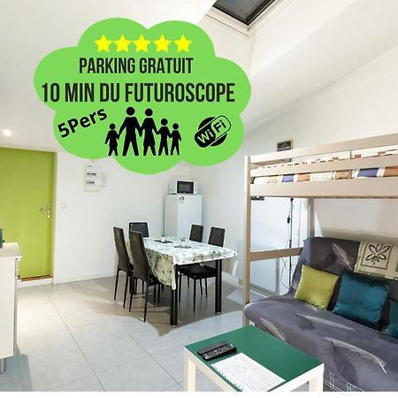 Appartement Entier Meuble A Beaumont Proche Futuroscope Et Poitiers Technopole Dış mekan fotoğraf