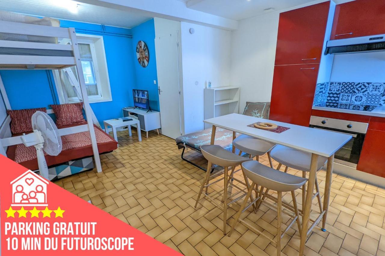 Appartement Entier Meuble A Beaumont Proche Futuroscope Et Poitiers Technopole Dış mekan fotoğraf