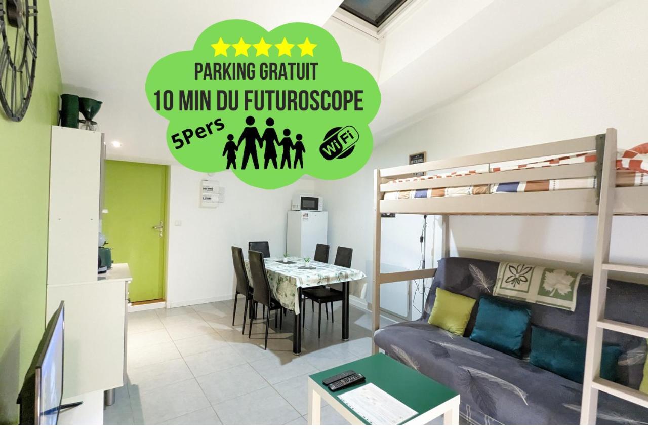 Appartement Entier Meuble A Beaumont Proche Futuroscope Et Poitiers Technopole Dış mekan fotoğraf